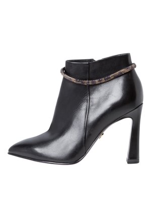 Bottines à talons hauts - black