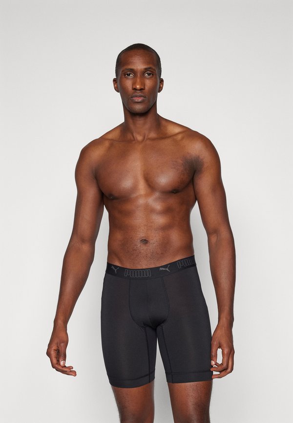 SPORT LONG BOXER 2 PACK - Trunks - schwarz