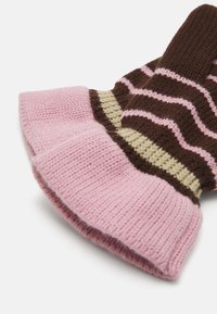 Becksöndergaard EMERALD MITTENS - Mănuși cu un deget - hot fudge brown