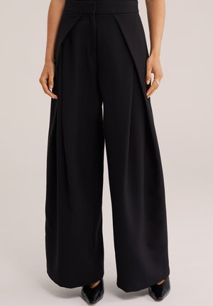WE Fashion, Pantalon classique - black