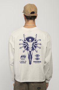 Kaotiko COSMOS UNISEX - Top s dlhým rukávom - stone