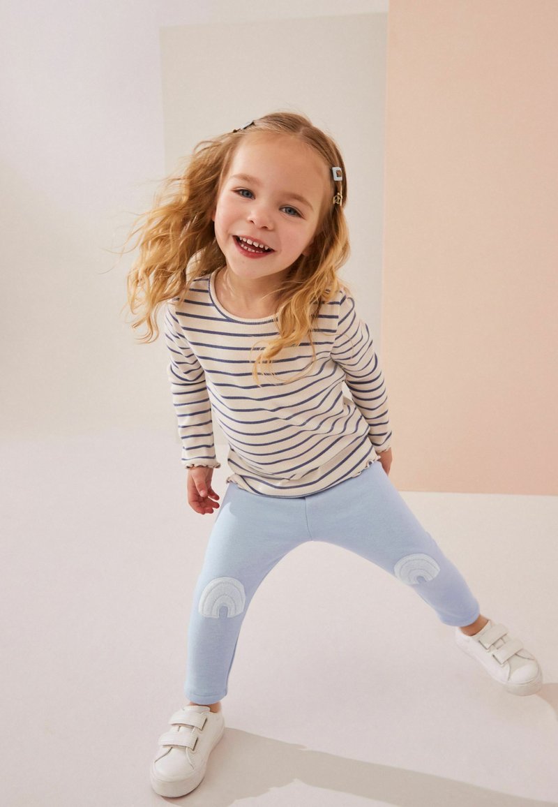 Next COSY LINED - REGULAR FIT - Leggingek - Nadrágok - pale blue