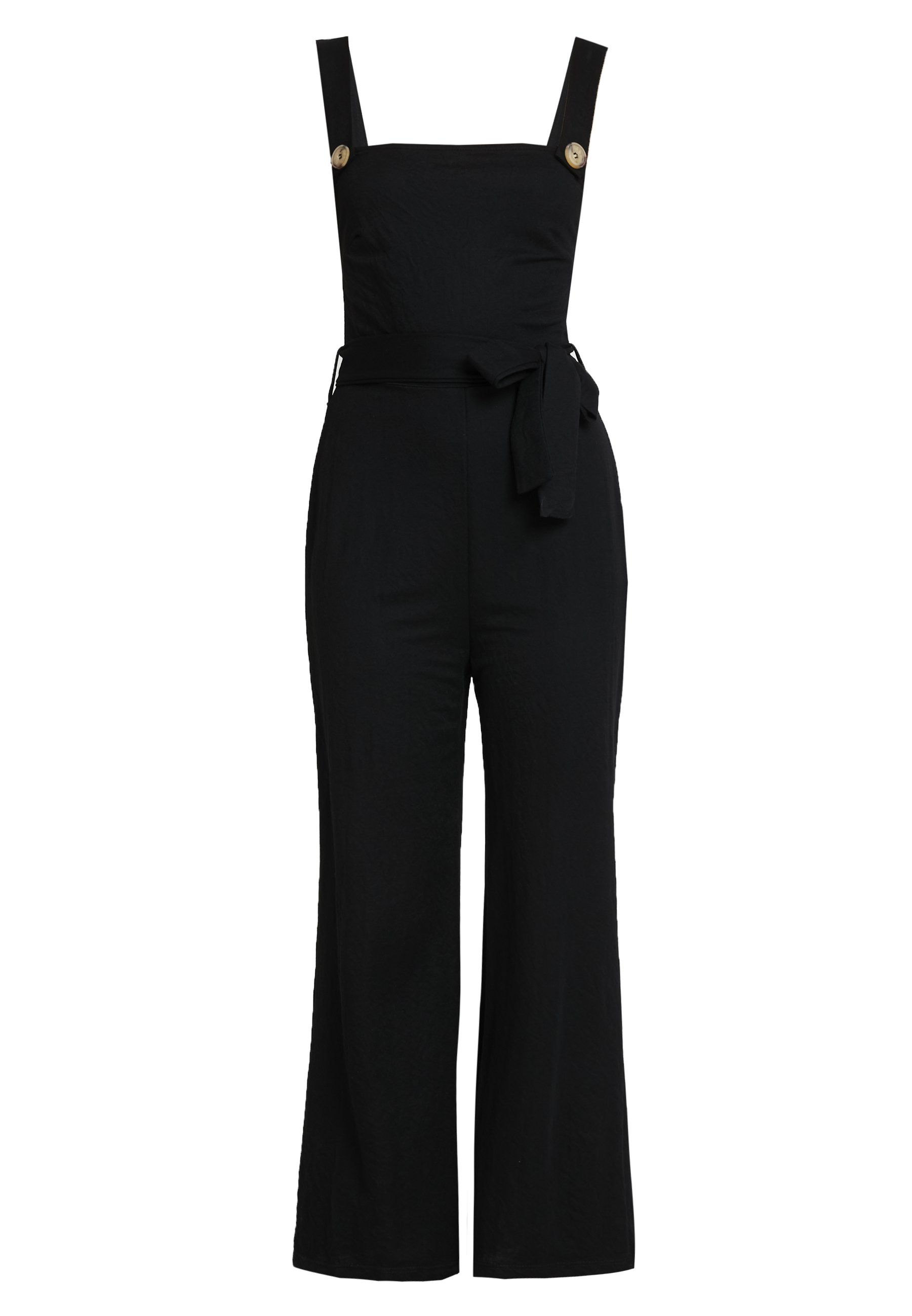 black petite dungarees