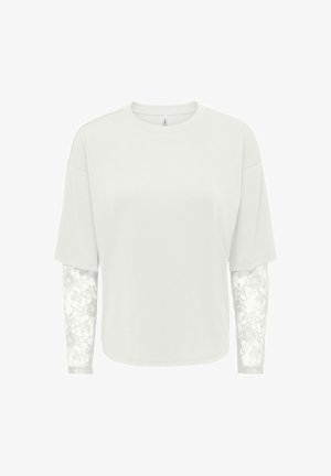 ONLY, T-SHIRT ONLTAHLIA T-SHIRT - Longsleeve - cloud dancer