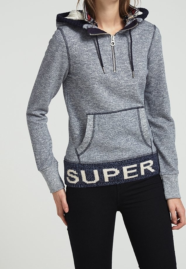 Superdry & Co Sweat à capuche - grey