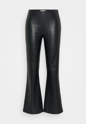 ONLY Tall ONLSMOOTH KICK FLARE - Trousers - black