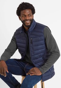 TOG24 NORTH - Waistcoat - dark indigo
