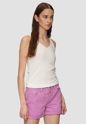 SLIM FIT  - Top - ecru