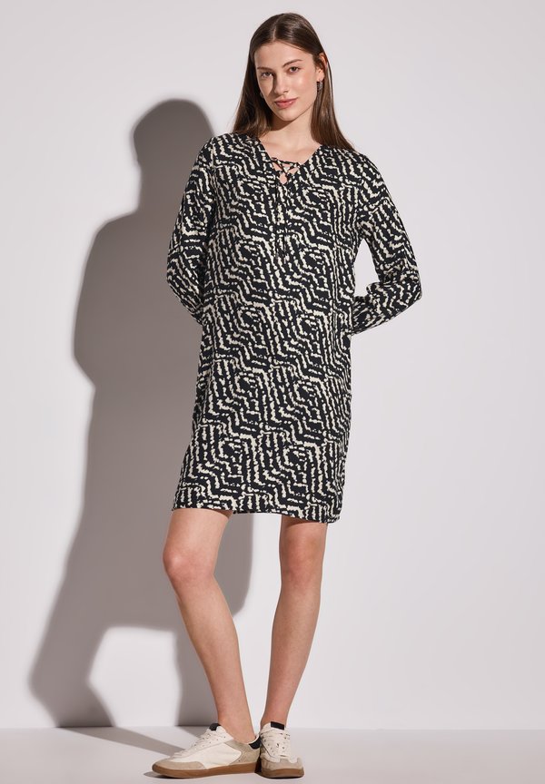 Freizeitkleid - schwarz