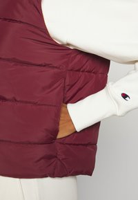 Noisy May NMMARCUS VEST  - Colete - windsor wine