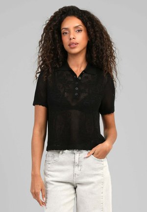 AN'GE, POLO NALEXIA NOIR - Polo - noir