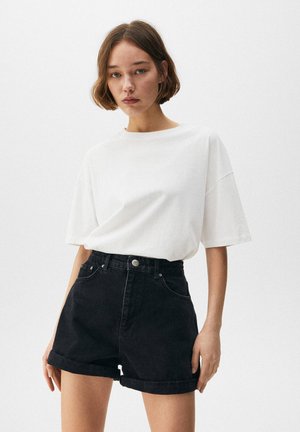 Farkkushortsit - dark grey