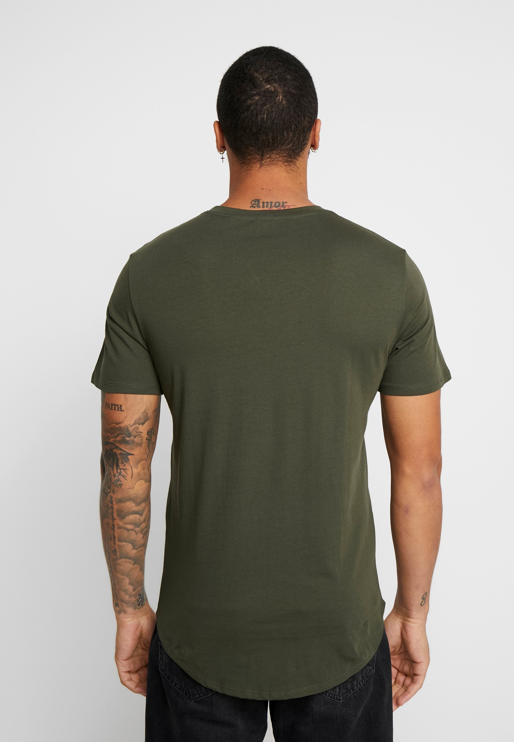 Men ONSMATT LIFE LONGY TEE 7 PACK - Basic T-shirt Men ONSMATT LIFE LONGY TEE 7 PACK - Basic T-shirt