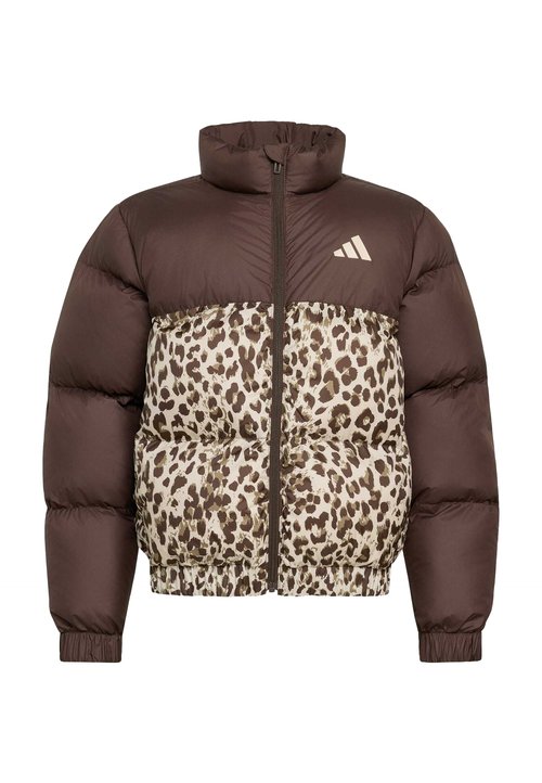 adidas Winter jacket - dark brown crystal linen khaki six crystal linen — foto 5