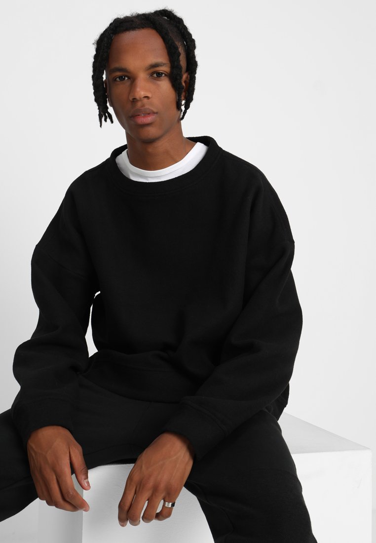 Sweat Urban Classics à Col Rond - Coupe Ample, Polaire Brossée - 70% Coton 30% Polyester