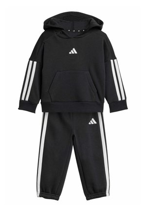 I 3S FL HD JOG SET - Tuta - black   white