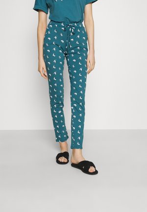 YANKO PANTALON - Pyjama bottoms - bleu canard
