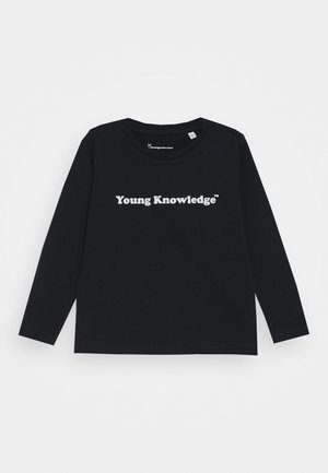 FLAX YOUNG LONG SLEEVE - Top s dlouhým rukávem - total eclipse