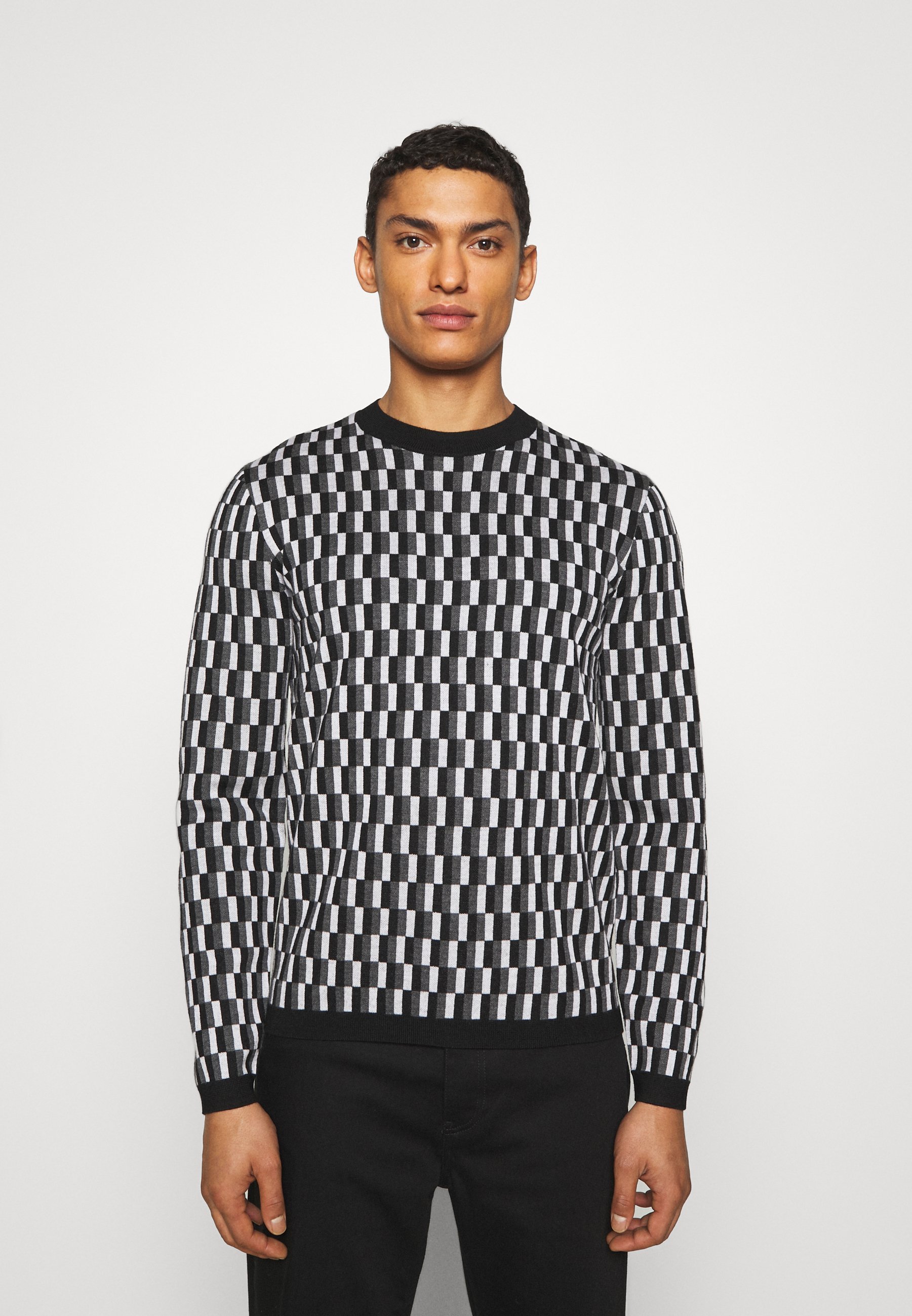 Emporio Armani Strickpullover - black/schwarz