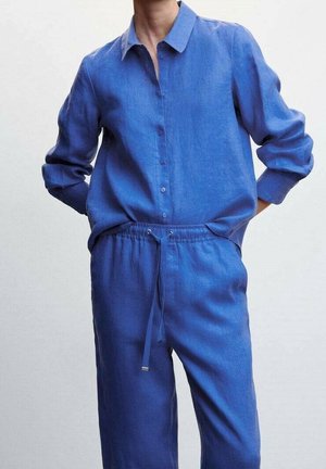 Mango Pantalones - dark blue