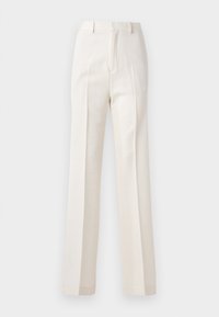 CREDO STRAIGHT TROUSERS - Hlače - cream
