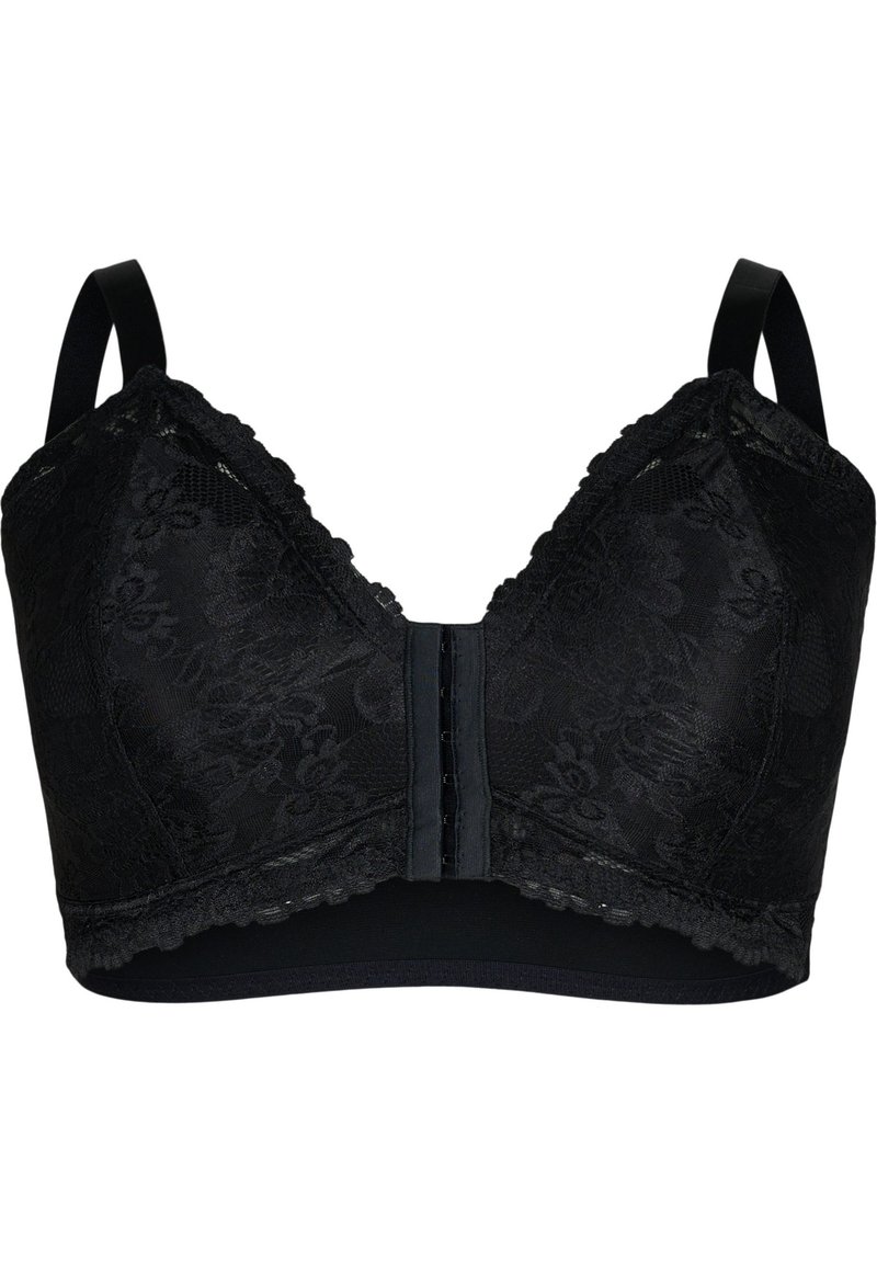 Devoted By Zizzi WITH FRONT CLOSURE - Beugel BH - black/zwart - Zalando.nl