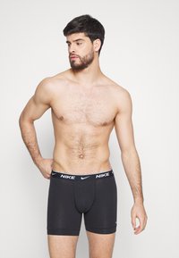 Nike Underwear 3 PACK - Cuecas boxer - washed teal/grey heather/black