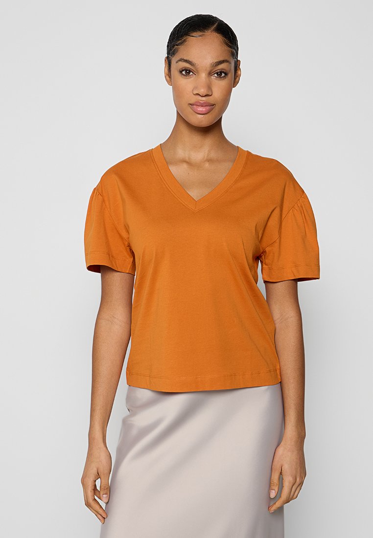 Selected Femme T-shirt print oranje Selected Femme T-shirt print oranje