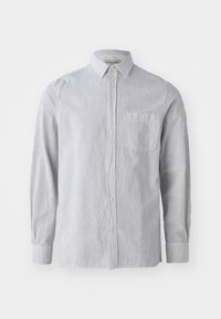 ALEX STRIPE - Shirt - white/grey