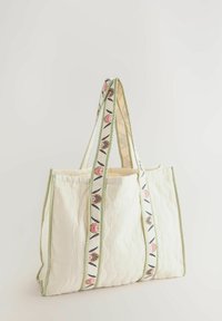 Next QUILTED SHOULDER - Handväska - neutral floral