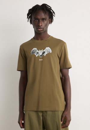 BOSS SPIDERBAT - Camiseta estampada - open green