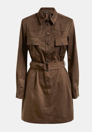 Robe chemise - brown