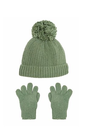 SET - REGULAR FIT - Gloves - khaki