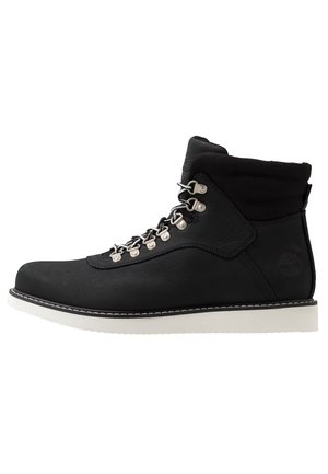 Schnürstiefelette - mottled black