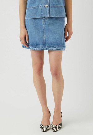 YASCECI  - Minigonna - medium blue denim
