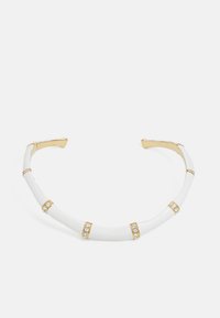 BAMBOO - Collier - yellow gold-coloured/white