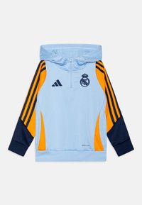 adidas Performance REAL MADRID 24/25 TRAINING HOODIE YOUTH UNISEX - Majica s kapuljačom - glow blue/crew orange/team navy blue 2