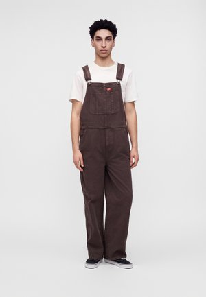 Dickies, LOOSE BIB - Гащеризон - dark brown