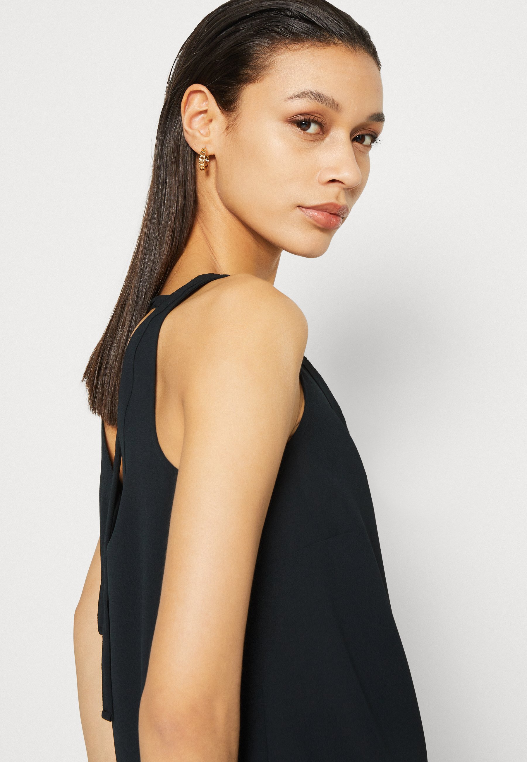 Débardeur Camisole Marks & Spencer Fille 2-3 Ans – Violet Coton, Col Carré