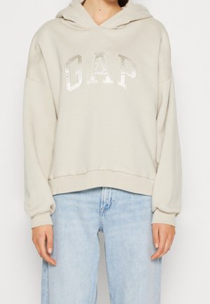 Sweat à capuche - taupe