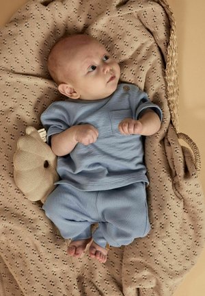 Lil' Atelier, T-shirts basic - dusty blue