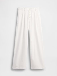 GAP X DOEN PLEAT TWILL PANT - Kalhoty - new off white