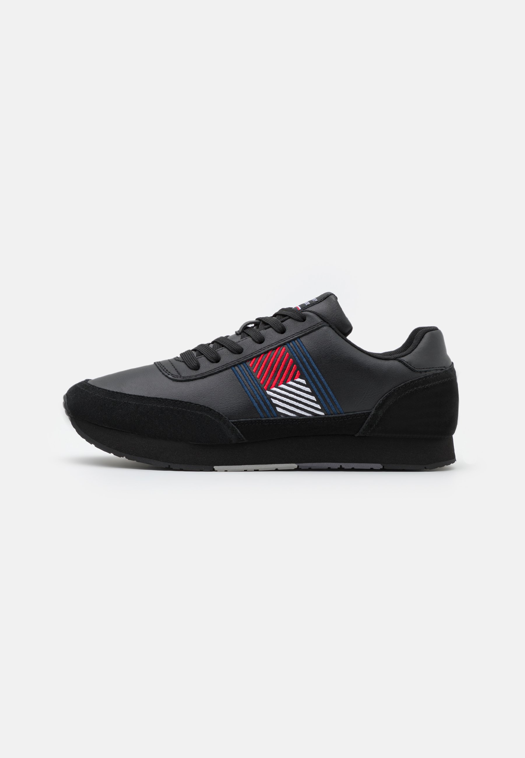 Tommy Hilfiger ESSENTIAL RUNNER FLAG - Zapatillas - black/negro - Zalando.es