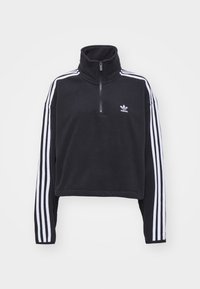 HALF ZIP - Pulover iz flisa - black