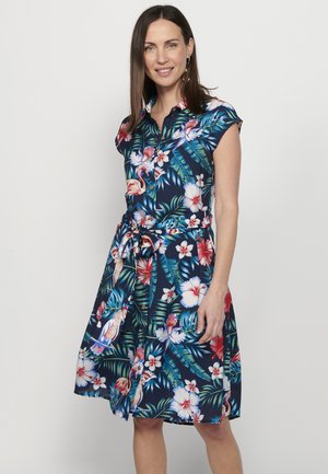 SHORT SLEEVE - Shirt dress - multi coloured