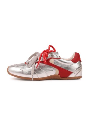 Bronx, MYR-AA - Baskets basses - silver-colored/red /oatmilk