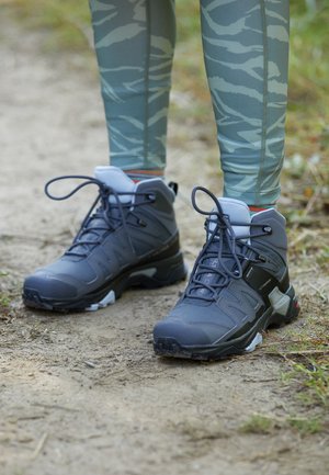 X ULTRA 4 MID GTX - Zapatillas de senderismo - magnet/black/zen blue