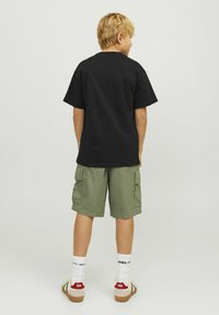 Jack & Jones Junior GEDRUCKT - T-shirt imprimé - black