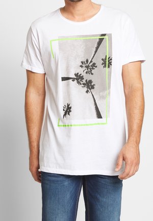 T-shirt print - white