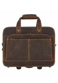 Greenburry VINTAGE 2 ROLLEN BUSINESS - Aktentasche - braun